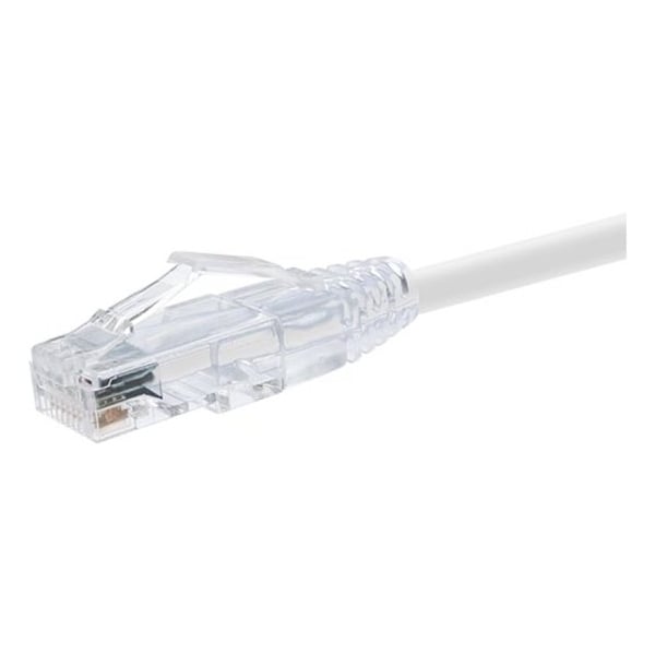 Unirise Usa GROUP 20 FOOT CAT6 SNAGLESS CLEARFIT PATCH CABLE WHITE - CAT6 PATCH CABLE C 10257 - main
